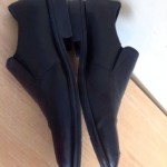 Mens COLE HAAN Loafers Black Leather Slip On Casual Nike Air Dress Shoes Sz 11.5