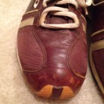 Men’s Diesel D Shock Sneakers Tennis Shoes Size 10.5 10 1/2 Tan Brown leather