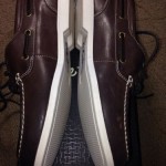COLE HAAN Hayden Brown Tumbled Boat Shoes Size 9.5 M