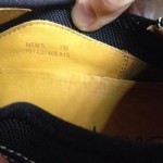 Mens Cole Haan Nike Air Black Leather Shoes Size 7