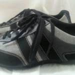 HUGO BOSS Oliver Athletic Shoes Orange Label Mens Size 11 US 45 EU Black Grey