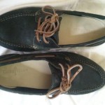 Cole Haan Nike Air Yacht Boat Shoes 12 m Mens Green Leather