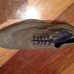 Cole Haan Gray Suede Wingtip Size 11.5 Men’s Oxford