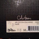 Cole Haan Gray Suede Wingtip Size 11.5 Men’s Oxford