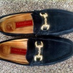Cole Haan City ITALY*Red Label*Size 9 Mens*Exc Cond.*Horsebit Gold Suede