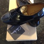 Cole Haan Shoes Mens Size 11.5 Calhoun Black Patent Leather Mint Brand New !