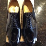 Cole Haan Shoes Mens Size 11.5 Calhoun Black Patent Leather Mint Brand New !