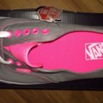 VANS Authentic Neon Pop Frost Grey / Pink – Women Size 10.5, Men 9 – NEW IN BOX