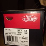 VANS Authentic Neon Pop Frost Grey / Pink – Women Size 10.5, Men 9 – NEW IN BOX