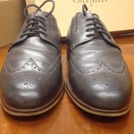 Cole Haan Shoes, Wingtip, Size 12 D Medium, Charcoal Grey, Leather