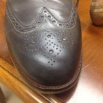 Cole Haan Shoes, Wingtip, Size 12 D Medium, Charcoal Grey, Leather