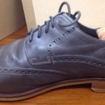 Cole Haan Shoes, Wingtip, Size 12 D Medium, Charcoal Grey, Leather