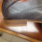 Cole Haan Shoes, Wingtip, Size 12 D Medium, Charcoal Grey, Leather