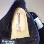 Clarks originals desert trek navy Suede