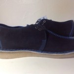Clarks originals desert trek navy Suede