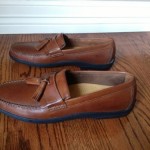 NWOB! Mens Cole Haan Brown Leather Loafers. Size 9.5