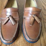NWOB! Mens Cole Haan Brown Leather Loafers. Size 9.5