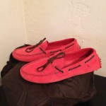 Cole Haan Red Suede Air Grant Sz 9M New In Box!!!