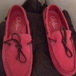 Cole Haan Red Suede Air Grant Sz 9M New In Box!!!