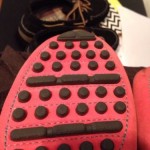 Cole Haan Red Suede Air Grant Sz 9M New In Box!!!