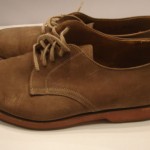 COLE HAAN Brown Suede Leather Plain Toe Oxford Shoes 12