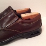 COLE HAAN NIKE AIR MEN’S DARK BROWN LEATHER LOAFERS, SIZE 13M, EUC