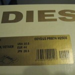 HTF NIB MEN’S DIESEL KEEP  ONLY THE BRAVE SPORT SHOES US 10.5 M