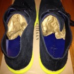 Men’s Cole Haan Lunargrand Chukka Suede Black/Volt 11M C11185 w/ box