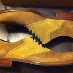 Nib Cole Haan Drake Saddle Shoe Mens Size 13 Dusty Brown/Milkshake