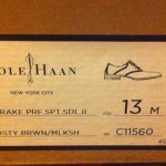 Nib Cole Haan Drake Saddle Shoe Mens Size 13 Dusty Brown/Milkshake