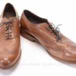 Cole Haan C09150 Nike Air Pitney 9.5 tobacco leather Wingtip Oxford shoe GPY002