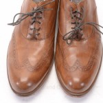 Cole Haan C09150 Nike Air Pitney 9.5 tobacco leather Wingtip Oxford shoe GPY002