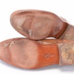 Cole Haan C09150 Nike Air Pitney 9.5 tobacco leather Wingtip Oxford shoe GPY002