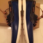 Fire Island Boat Shoes Cole Haan Size 7.5 Empire Blazer Blue MSRP $168 75% Off