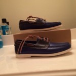 Fire Island Boat Shoes Cole Haan Size 7.5 Empire Blazer Blue MSRP $168 75% Off