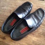 Cole Haan Mens Black Leather Loafers Soft And Comfortable! Size Mens 9M