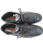 Mens 10 COLE HAAN Ankle Boot Lace Up Italy Black Leather Desert Chukka Nike Air
