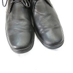 Mens 10 COLE HAAN Ankle Boot Lace Up Italy Black Leather Desert Chukka Nike Air