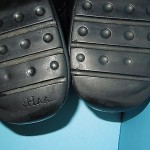 COLE HAAN MEN’S LEATHER OXFORD SHOES , BLACK SIZE 12 M .