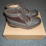 New Cole Haan Air Scout Chukka Forest Green/Dk Brown WaterProof Size 10 M