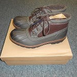 New Cole Haan Air Scout Chukka Forest Green/Dk Brown WaterProof Size 10 M