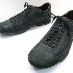 Mens 10.5 COLE HAAN Sneakers Casual Black Leather Oxford Lace Up Nike Air Shoes