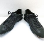 Mens 10.5 COLE HAAN Sneakers Casual Black Leather Oxford Lace Up Nike Air Shoes