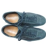 Mens 10.5 COLE HAAN Sneakers Casual Black Leather Oxford Lace Up Nike Air Shoes