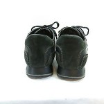 Mens 10.5 COLE HAAN Sneakers Casual Black Leather Oxford Lace Up Nike Air Shoes