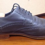 Cole Haan Shoes, Wingtip, Size 12 D Medium, Charcoal Grey, Leather