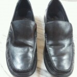 Cole Haan Nike Air Black Leather Slip on Walking Driving Loafer Mens 8.5 M