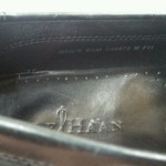 Cole Haan Nike Air Black Leather Slip on Walking Driving Loafer Mens 8.5 M