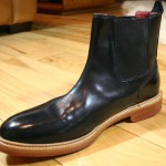 Cole Haan British Made Black Leather Ankle Boots Mens 10.5 NWT