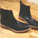 Cole Haan British Made Black Leather Ankle Boots Mens 10.5 NWT